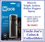 Police Quality Mace Brand Triple Action Pepper Spray Great College Girl Gift. Fixed Price $17.42.