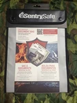 New Sentrysafe Fire And Water Resistant Bag With Zipper For Documents Fbwlz0naf. Fixed Price $22.99.