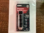 Sabre Red (black) Pepper Spray Self Defense Maximum Strength W/uv Dye W/key Ring. Fixed Price $9.99.