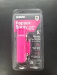 Sabre Pepper Spray With Quick-release Key Ring For Fast Access From Your Keys. Fixed Price $13.00.