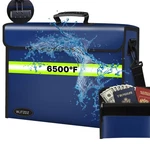 Fireproof Money Bags With Lock-6500 F Document Box,10 Layers Insula.... Fixed Price $70.01.