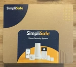 Simplisafe Home Security System With Smart Alarm Wireless Indoor Camera, 8 Piece. Fixed Price $75.00.