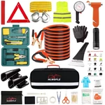 Hlwdflz Car Roadside Emergency Kit - 86pcs Winter Traveler Safety Road. Fixed Price $53.95.