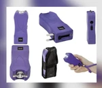 Stun Gun Runt 80mv Rechargeable, Holster + Safety Wrist Strap - 4 Colors. Fixed Price $29.99.