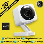 Wyze - Cam V4 2.5k Qhd Wifi Indoor/outdoor Wired Security Camera Color Night. Fixed Price $28.00.
