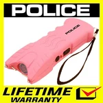 Police Stun Gun 916 High Voltage Rechargeable With Led Flashlight Pink. Fixed Price $17.50.