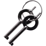 Uzi Universal Handcuff Key Set With Carry Ring. Fixed Price $7.95.