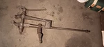 Antique Blacksmith Leg Vise Iron Collectible Tool Vintage Forge Equipment. Fixed Price $300.00.