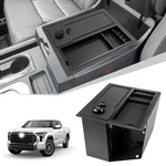 Upgrade Center Console Safe Lock Vault W/ Led & Tray For 2014-2021 Toyota Tundra. Fixed Price $160.00.