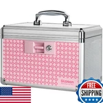 Medicine Lock Box,storage Box Lockable Dorm Storage Trunk With Key Sma. Fixed Price $59.18.