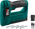 Cordless Staple Gun Li-ion Rechargeable Guns Kit Staples And Usb Charger. Fixed Price $71.97.