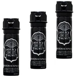 3 Police Magnum Pepper Oc Spray 3oz Safe Fliptop Fogger Self Defense Protection. Fixed Price $23.95.