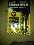 Cheetah Pepper Spray Gold Snake Ch-31gs W/case 12ft Range Made In Usa. Fixed Price $10.00.