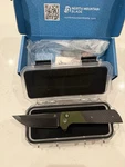 North Mountain Blade Pocketknife Sld-magic Steel, Button Lock. Fixed Price $120.00.