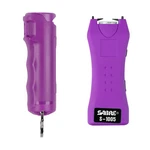 Sabre Stun Gun & Pepper Spray Package Color W/built-in 120 Lumen Purple. Fixed Price $31.49.