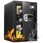 Safe Box 2.5 Cu Ft Electronic Digital Lock Led Light Type C Retllas Home Steel. Fixed Price $179.99.