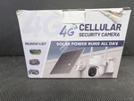 Runofast 4g Lte Cellular Security Camera, Wireless Solar Powered No White. Fixed Price $60.00.