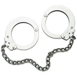 Peerless Handcuff Company 4750 Model 705c Oversize Leg Iron Nickel Finish. Fixed Price $161.46.