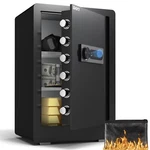 Dayi Biometric Fingerprint Safe Box, 3.0 Cubic Feet Home Safes With Fireproof Ba. Fixed Price $874.99.