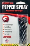 Cheetah Pepper Spray Maximum Strength Leather Case Security Black New. Fixed Price $6.95.