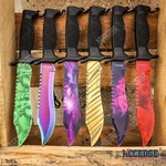 12" Csgo Knife Fixed Hunting Bowie Military Tactical Combat Razor Blade. Fixed Price $31.95.