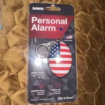 Sabre Personal Alarm + Key Ring 130db Siren Usa Flag Self-defense Pa-usa-og New. Fixed Price $19.99.