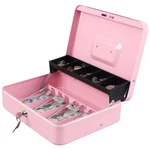 Xydled Cash Box With Money Tray And Key Lock,tiered, Cantilever Design,4 Bill.... Fixed Price $30.77.