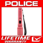 Police Stun Gun Pink 305-700 Bv Rechargeable With Led Flashlight. Fixed Price $17.95.