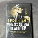 Armed American Television Top Ten Concealed Carry Mistakes Dvd Sealed. Fixed Price $15.00.