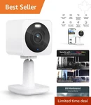 Wi-fi Security Camera With Instant Sound Alerts & Voice Control Compatibility. Fixed Price $37.99.
