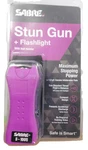 Sabre Stun Gun + Flashlight Holster Self-defense, Purple. Fixed Price $18.95.