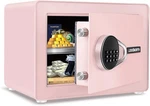 1.0 Cubic Feet Small Digital Safe With Removable Shelf Alarm System Pink. Fixed Price $59.99.