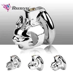 New Modeling Metal Lock Adjustable Ring Punitive Stainless Steel Chastity Cage. Fixed Price $25.80.