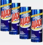 4 Packs Ajax All-purpose Powder Cleaner With Bleach 21 Oz Fast Shipping. Fixed Price $20.99.