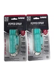 Sabre Pepper Spray With Quick Release Key Chain (2 Pack) Teal. Fixed Price $17.81.