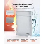 Fireproof Document Bag 2192 Heat Insulated Waterproof With Smooth Zipper. Fixed Price $15.26.