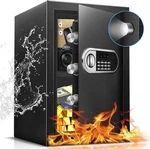 2.5 Cu Ft Safe Box For Home Steel Electronic Digital Safety Ft, Black. Fixed Price $226.92.
