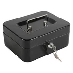Xydled Locking Steel Medium Cash Box With Removable Coin Tray And Key. Fixed Price $18.82.