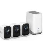 Eufy S300 Eufycam 3c 3-cam 4k Outdoor Camera Wireless Spotlight Night Vision. Fixed Price $299.95.