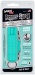Sabre Keyring Pepper Spray Mint Powerful Stream Reduces Wind Blowback. Fixed Price $14.49.