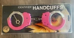 Asp Identifier Handcuffs 6180 Pink Frame Steel Bow Chain Cuffs/ Discontinued.. Fixed Price $140.00.