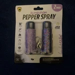 Pepper Spray 2pk Glow-in-the-dark Guard Dog Security Bling It On 16' Distance. Fixed Price $10.00.