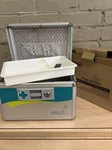Glosen Medicine Lock Box, Box For Small 10x6.7x6.7 Inch, Silver. Fixed Price $34.99.