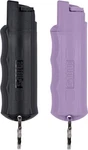 Sabre Hardcase Pack Of Two One Each Black/purple 10 Foot Range Twist Lock Safety. Fixed Price $20.79.