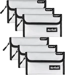 Airfish Fireproof Money Bag, 5 X 8 Inches Wallet, 6pcs, Silver. Fixed Price $42.74.