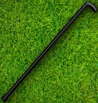 Cold Steel Heavy Duty Cane Aluminum Shaft Crook Nylon Handle Rubber Foot 91pbx. Fixed Price $41.29.