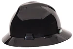 Msa V-gard Full-brim Hard Hat, Polyethylene, Fas-trac Iii Ratchet, Safety Helmet. Fixed Price $56.20.