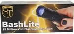 Bashlite 85 Million Volt Stun Gun Black Rechargeable Led Flashlight Wrist Strap. Fixed Price $18.00.