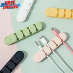 Desk Cable Organizer Silicone Clip Self-adhesive Wire Management For Usb Holder. Fixed Price $5.49.