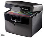 Sentrysafe Hd4100 Fireproof Waterproof Document Safe Box W/ Key Lock Black. Fixed Price $67.99.